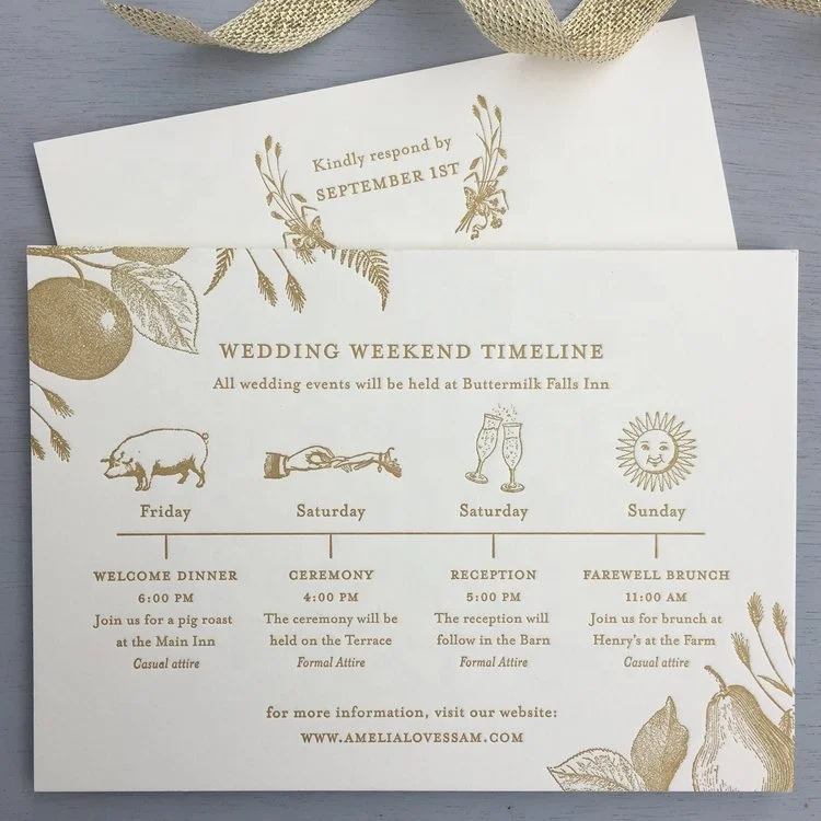 Custom letterpress greeting note cards thank you cards with logo