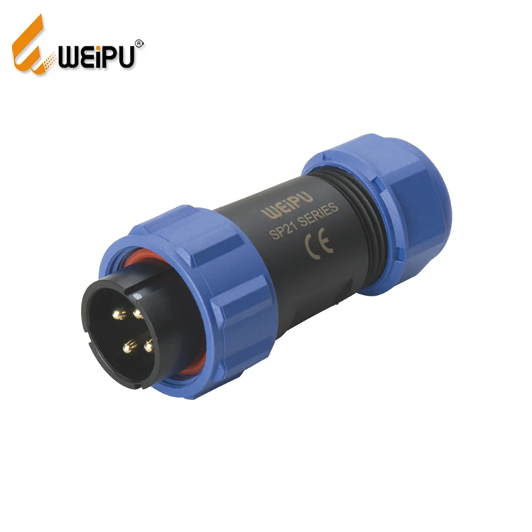 
OEM Weipu SP2110/P(S) connector pin cable water proof cable connector power cable connector 
