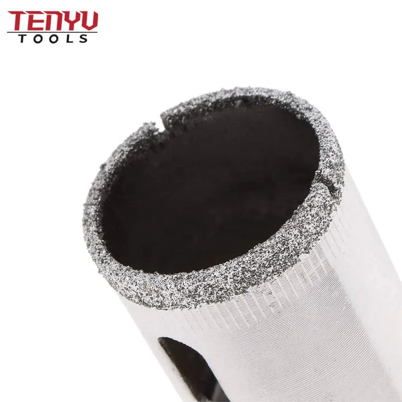 12Pcs Wet Cutting Diamond Hole Saw Grit Core Drill Bit Set for Tile Glass Stone Ceramic Sommth Cutting Tools