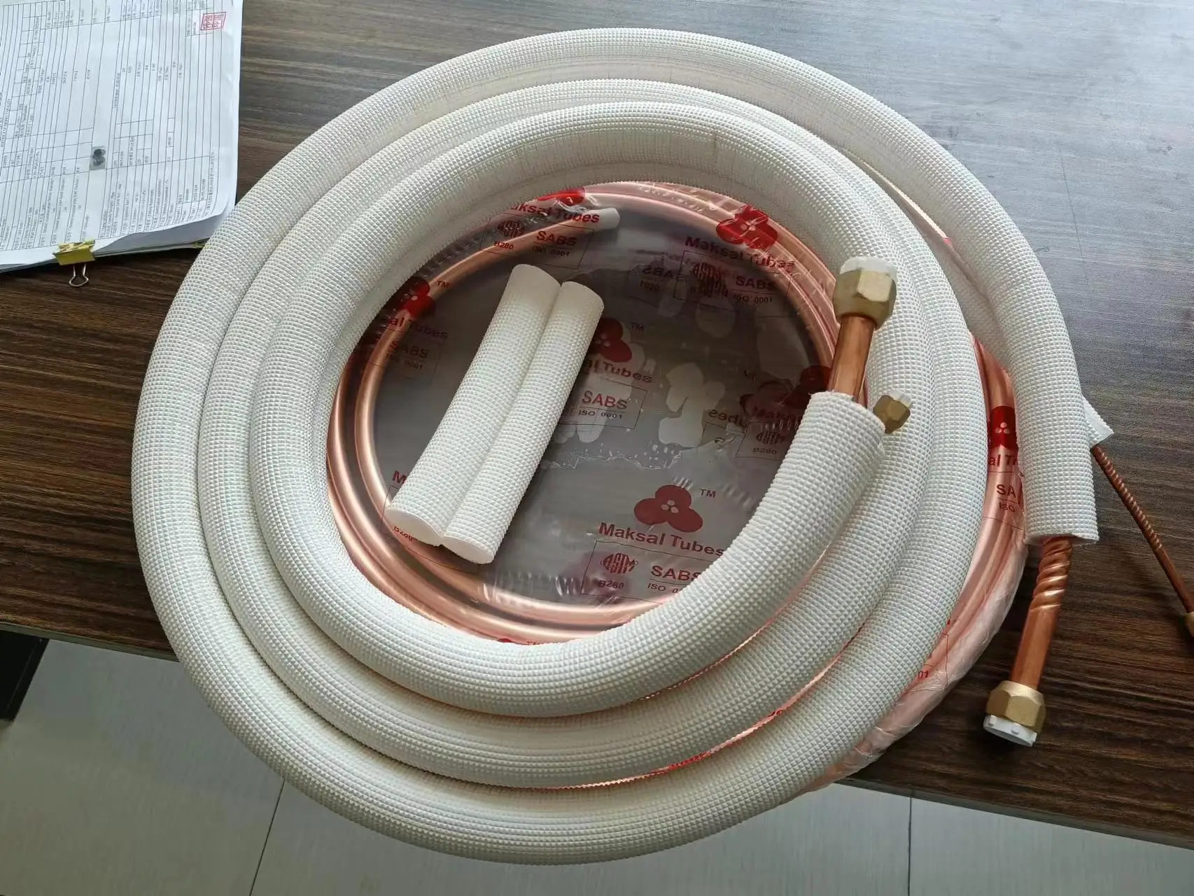 3/8 Pure Copper pipes for Plumbing automobile copper tubes roll producer copper tube refrigeration