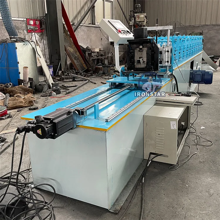 High Speed Metal Ceiling Furring Channel Cold Roll Forming Machine With Keel Making Capability