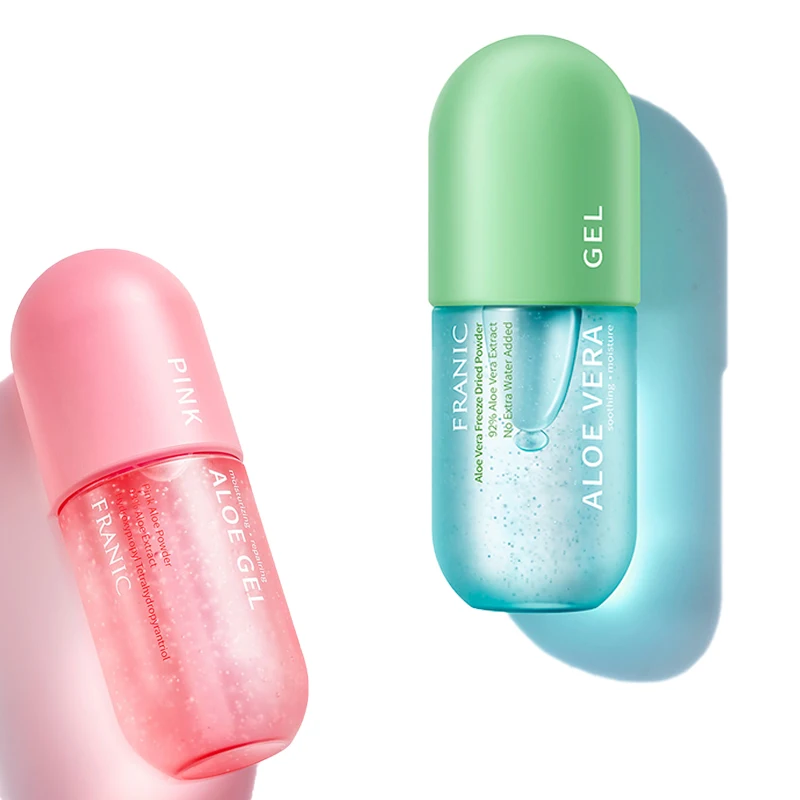 Wholesale Oem Own Label Natural Aloe Gell Aloe Vera Oil 100% Pure Face Wash Skin Care Set