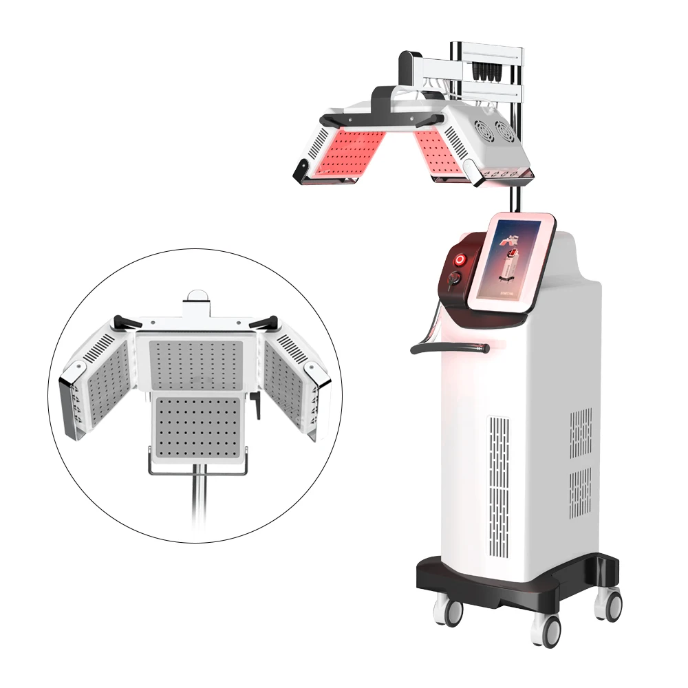 650nm laser hair growth 100% diode laser lamps for anti hair loss treatment grow hair laser red light beauty machine