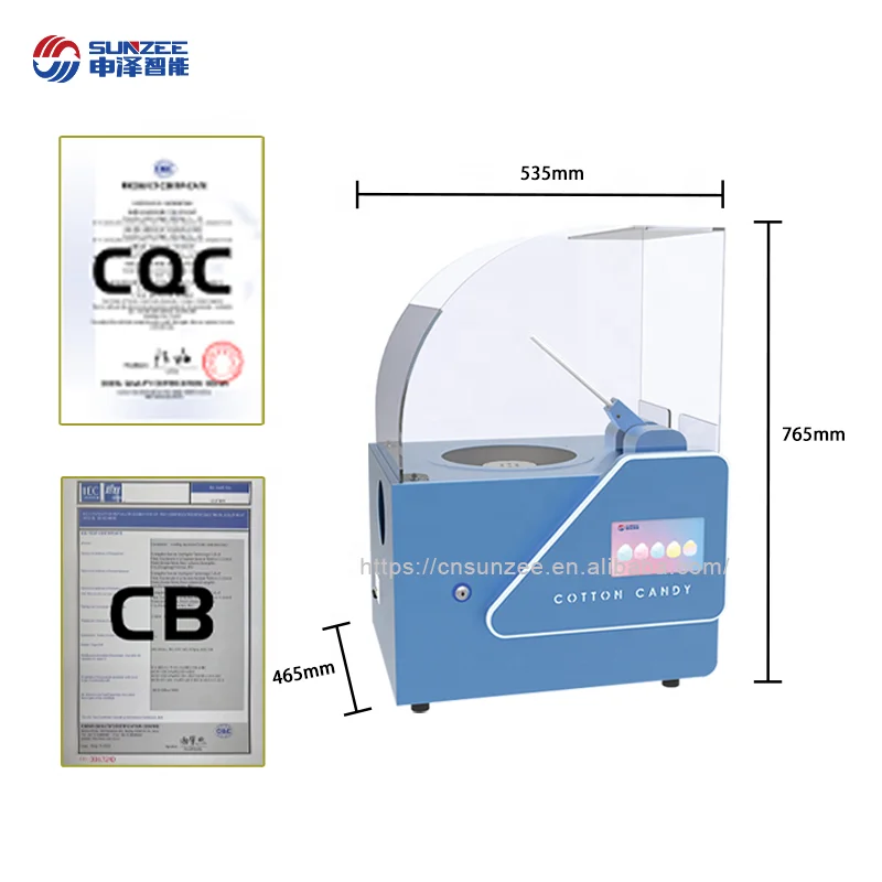 Factory Semi-automatic Cotton Candy Robot Mg221 Automatic Cotton Candy Machine For Small Businesses