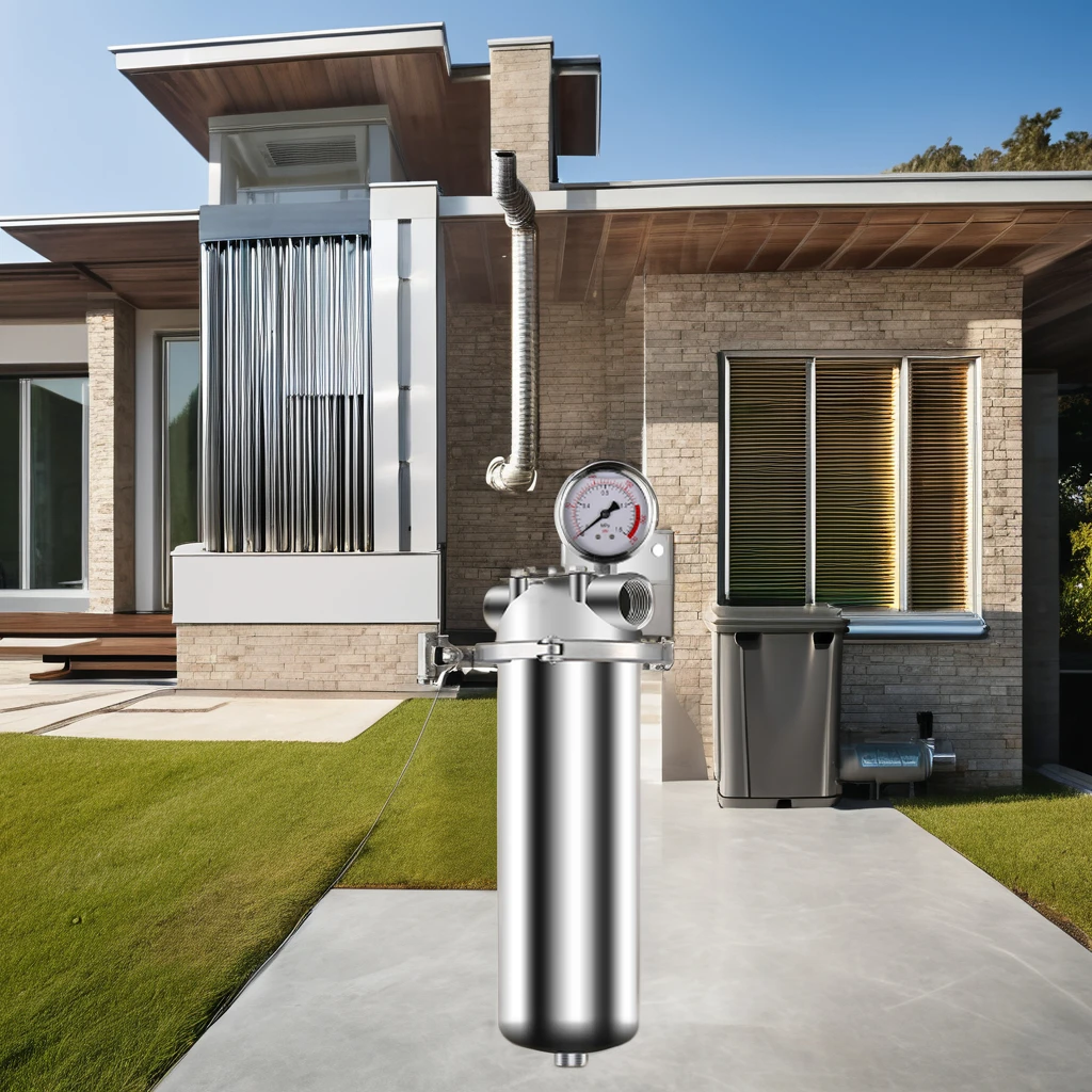 2024 New 304 Stainless Steel water prefilters drink tap well water filters whole house filter household water purifier Systems