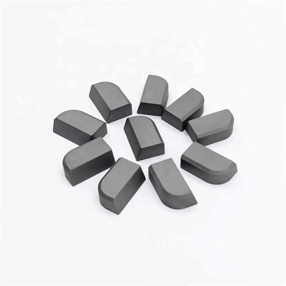 Tungsten carbide cutting insert brazed insert with various grade and type available