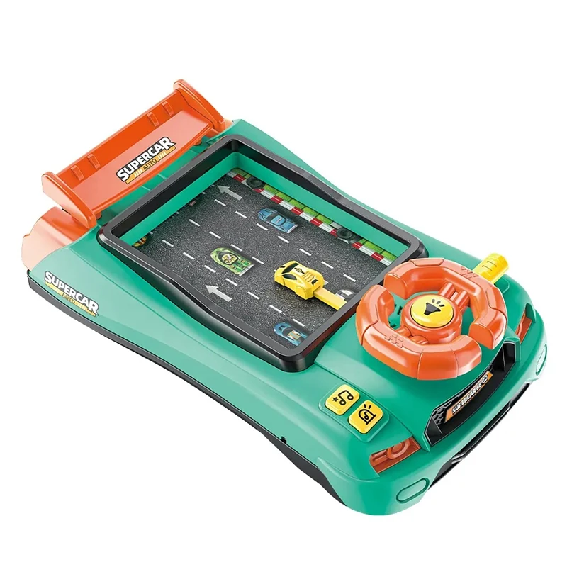 2024 новая детская гоночная приключенческая игра Вождение рулевое колесо гоночный автомобиль детское пластиковая игрушка