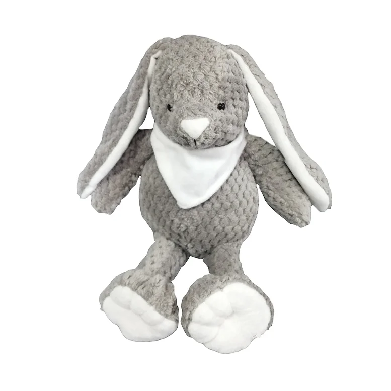 Прошел EN71 20 см Супер softcuddly игрушка белый и серый кролик мягкие стыдливой бежевый кролика
