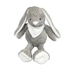 passed EN71 20cm super softcuddly toy white and grey rabbit soft Bashful Beige Bunny