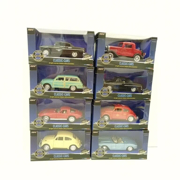 juguetes al por mayor 1:32 free wheels diecast metal car Free wheeling Die cast car model classic car diecast