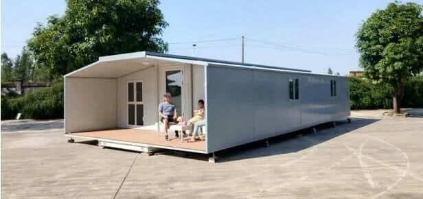 Китайский стеклопластиковый сборный крошечный складной дом стальной каркас модульный бунгало пляж с 4 спальнями