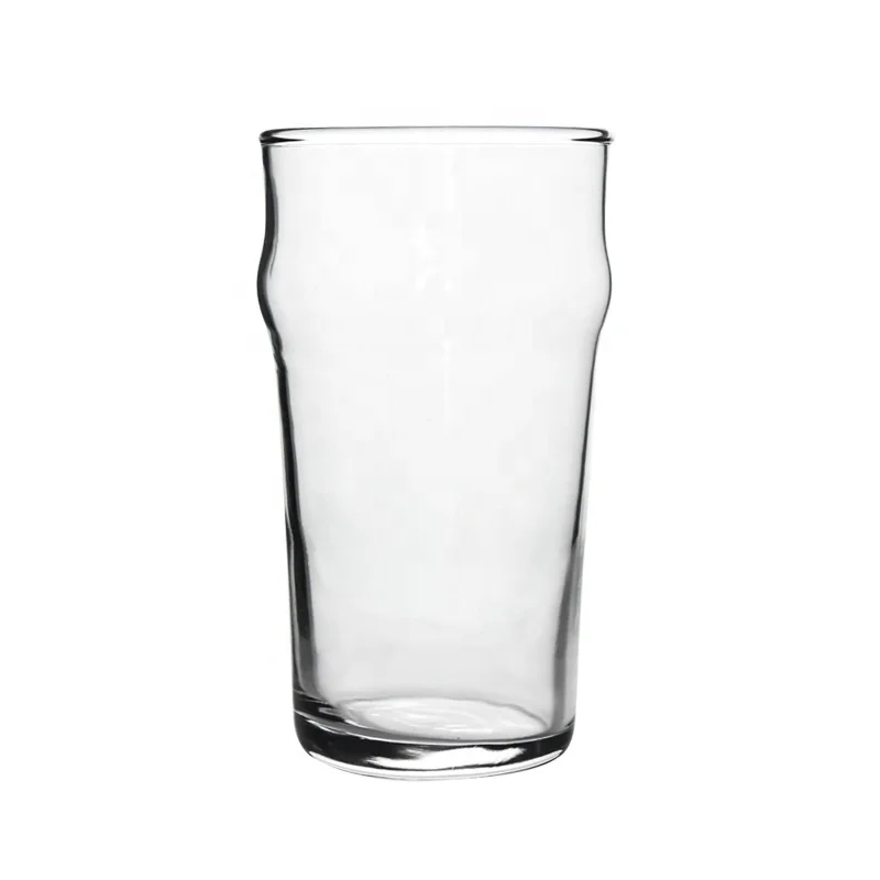 Wholesale Custom Logo Hand Blown Beer Mug Cup glass cups Cheap Beer Glasses Set Clear Craft Beer Glass for bar