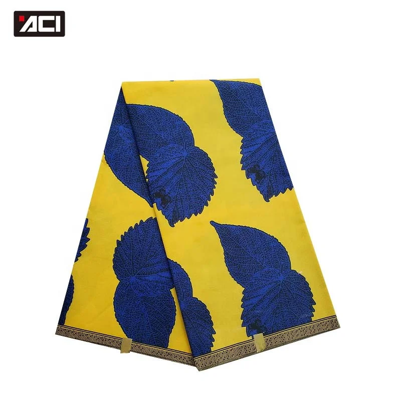 Лидер продаж африканская ткань Kente ACI 6 ярдов/штука Анкара африканские настоящие восковые принты высококачественная с восковым принтом Гана