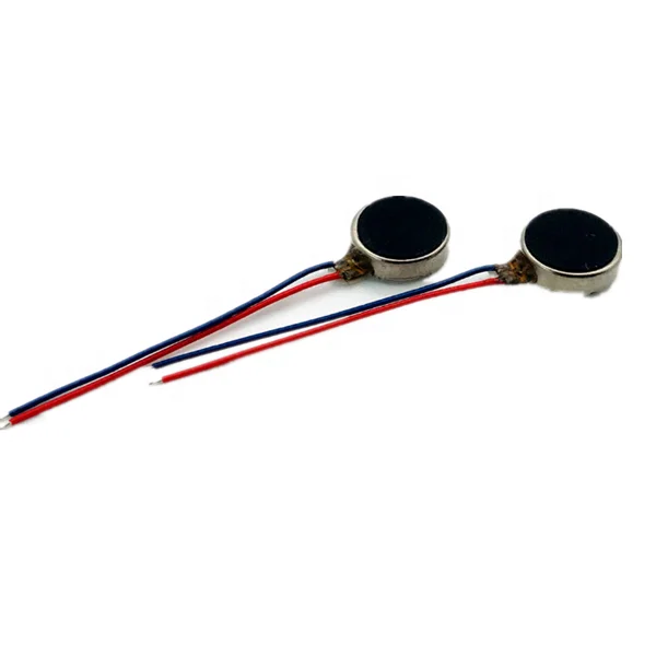 Diameter 8mm DC 3V 12000rpm BMF0834 flat type coreless vibration motor for Smart wear and phone