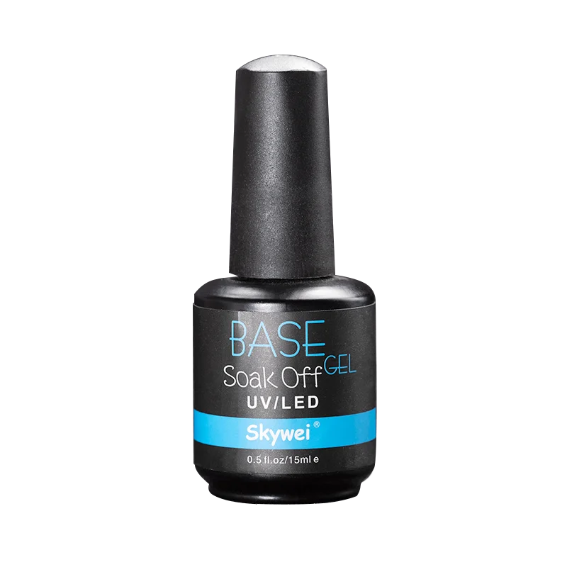 Skywei soak off gel polish top coat base gel primer Mirror top coat