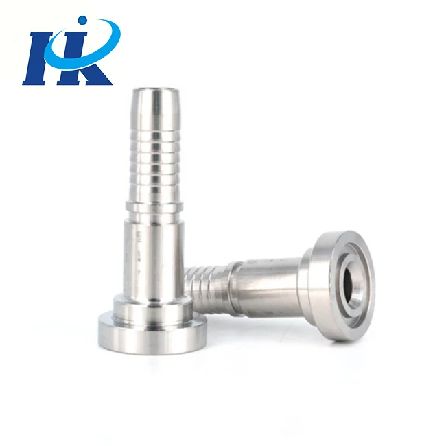 SAE Hydraulic hose flange 3000 PSI straight stainless steel flange hose fitting
