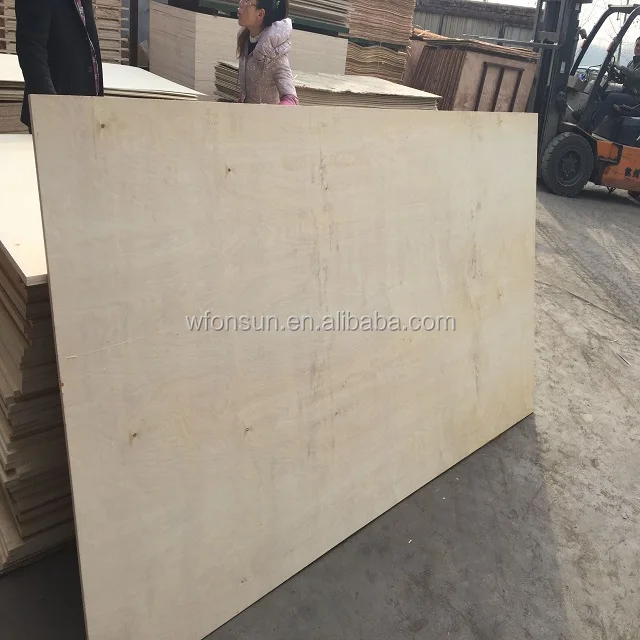 Factory price 18mm 13 ply birch plywood birch ply wood 12mm white birch plywood