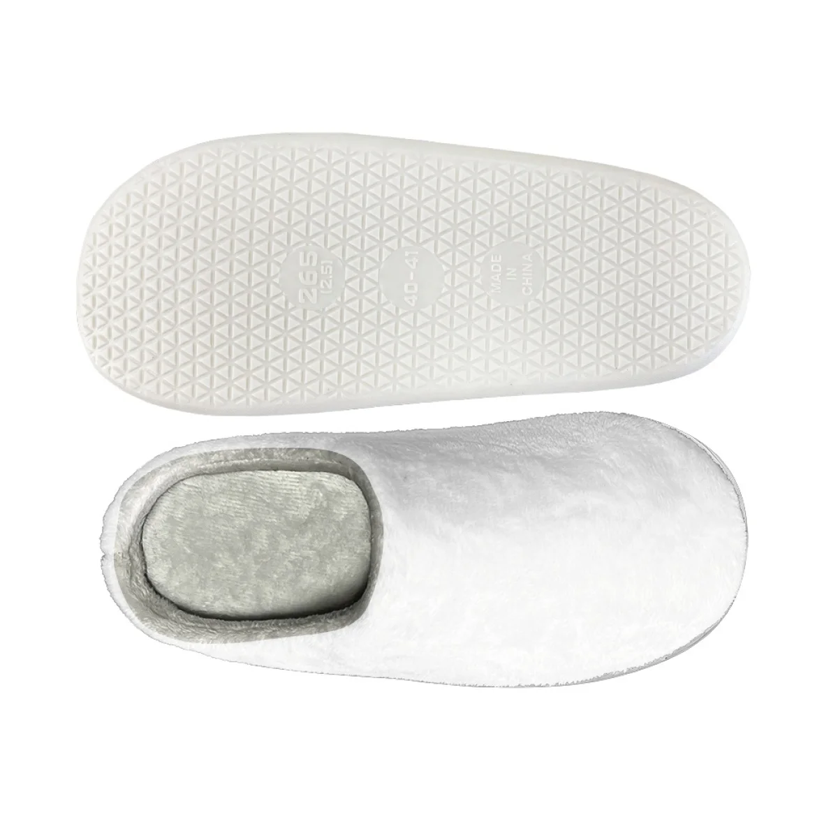 Custom Slip-Resistant Slipper Men Shoes Furry Slippers Warm Personalized Print Home Slippers Indoor For Men Women