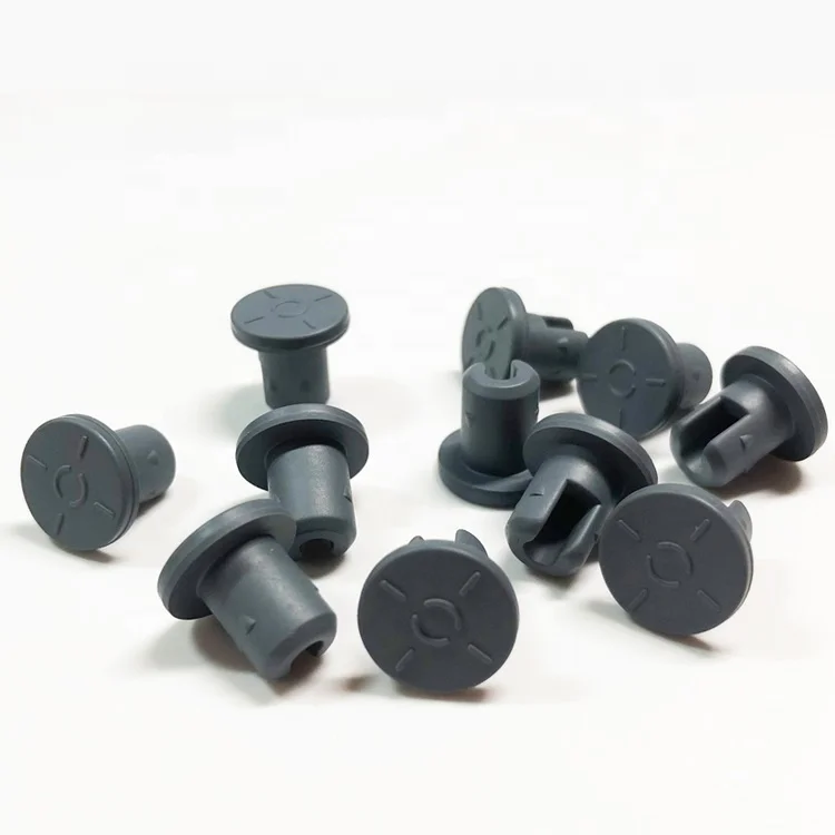 factory price 13mm 20mm Pharmaceutical Butyl Rubber Stopper for Injection Vials