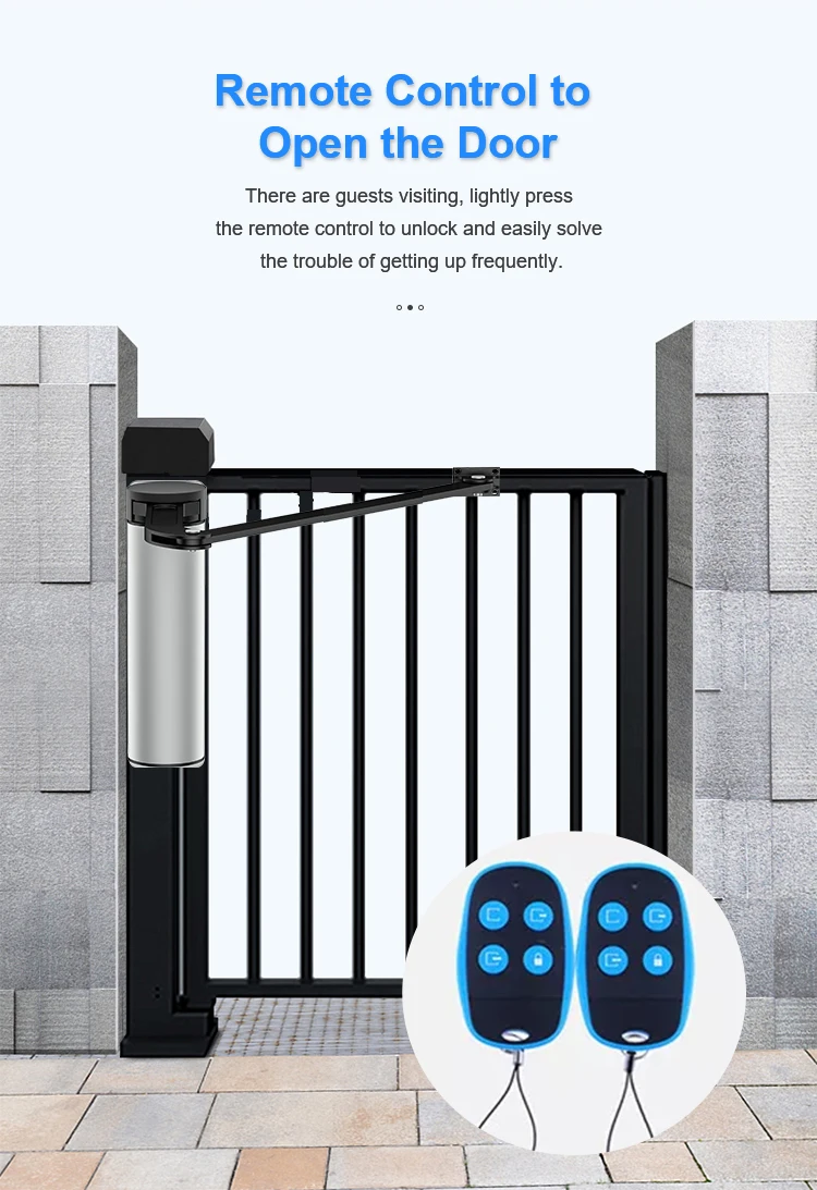 Intelligent Sensor Swing Gates Motor with Articulated Arm Electric Automatic Door Operator 220V/110V