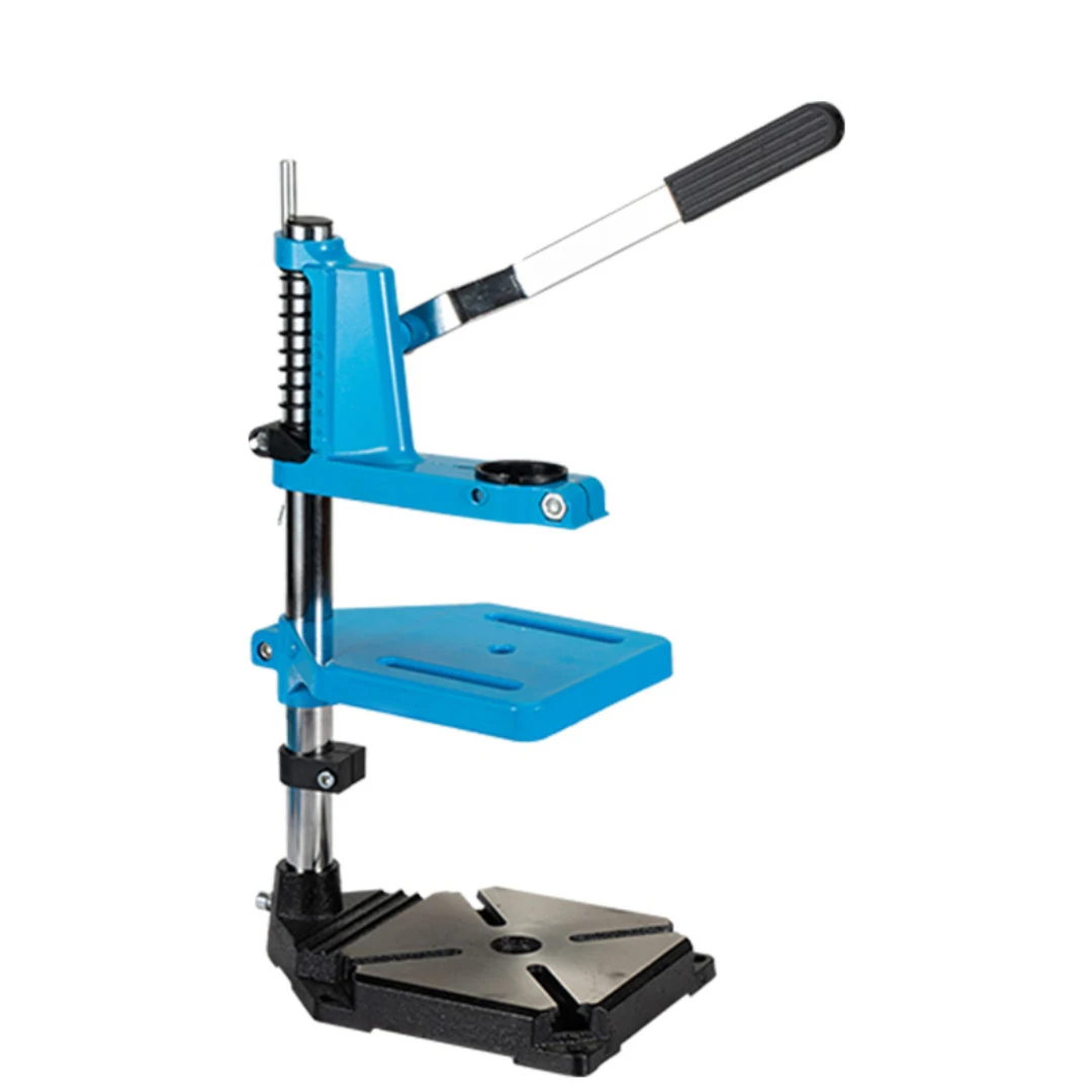Aluminum  Drill Press Stand Small Drill Stand  With  One Clamp Mobile Stand Drill Herramientas De Carpinteria