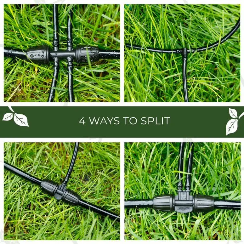 Watering Irrigation System Adjustable Drip Irrigation Set Misty Garden Cooling Sprinkler