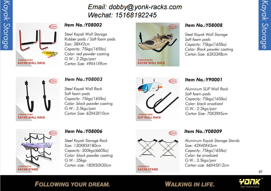 Yonk Kayak Outdoor Display Stand Rack Kayak Accessory