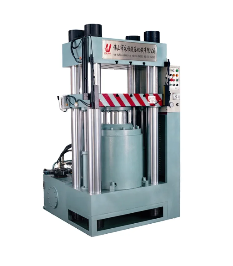 Yongheng Hydraulic CE/ISO Y33-300 Up Stroke Four Pillars PLC Control Heat Press Machine Hydraulic Press For Rubber
