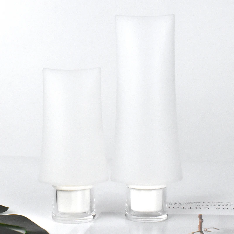 Custom Empty PE Plastic Soft Tube Packaging Squeeze Shampoo Shower Gel Body Lotion Cosmetic Tube Bottle