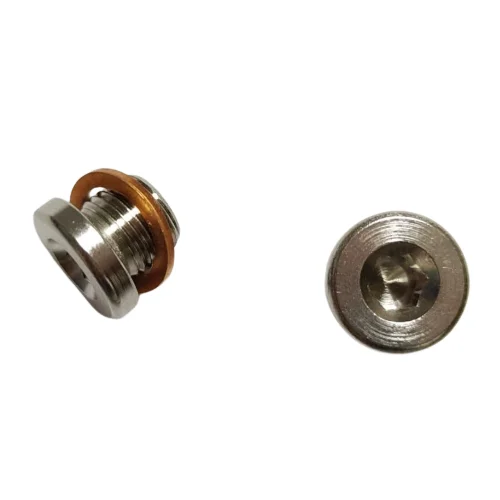 Custom Hexagon socket screw pipe thread male headed hollow Z941 mat water stopper bolts die plug with sealing ring