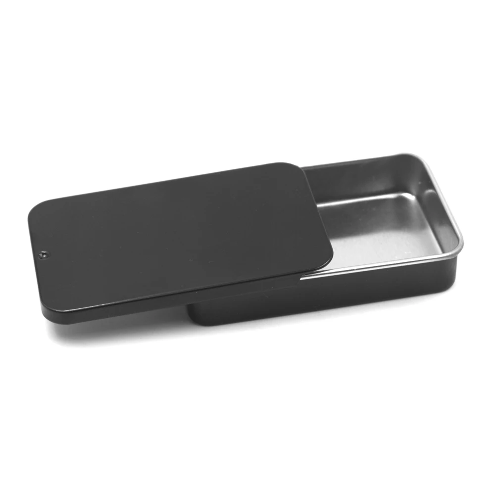 Custom Mint Candy Metal Packaging Chew Gum Sliding Lid Storage Packaging Tin Box