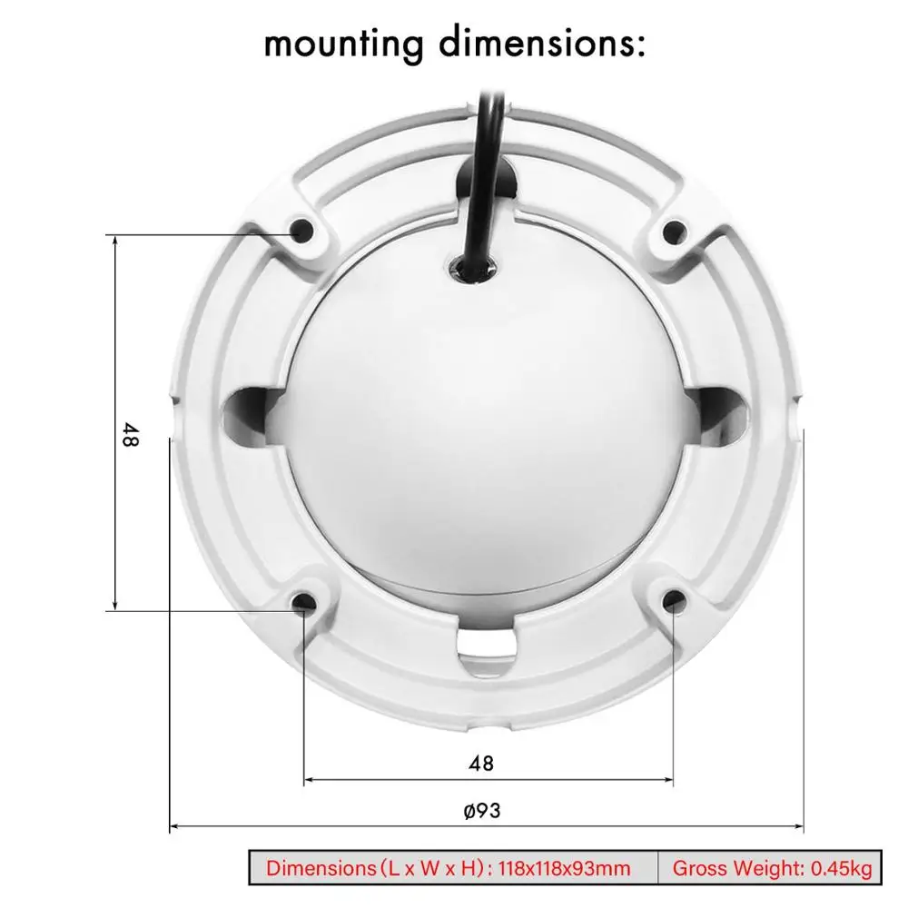 
best selling plastic audio Wifi Home Security IP Camera 