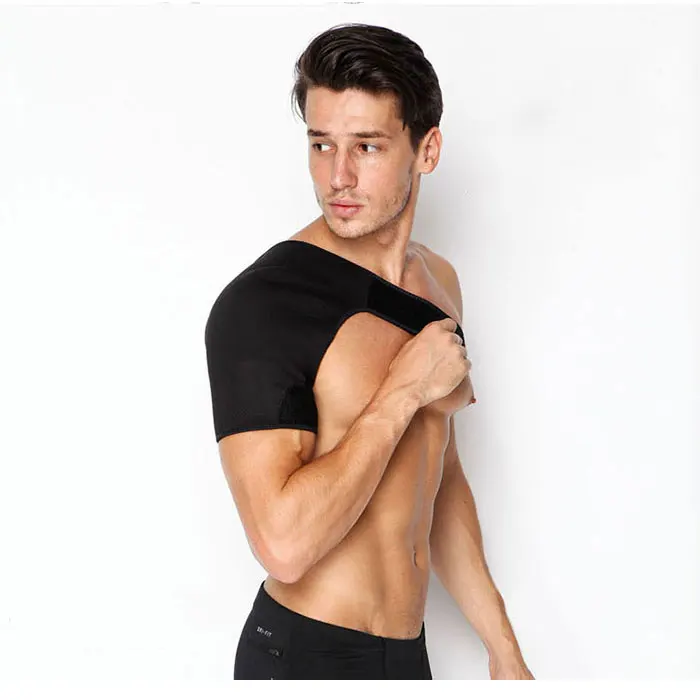 2024 sports protective gear elastic recovery adjustable neoprene compression orthopedic shoulder back brace