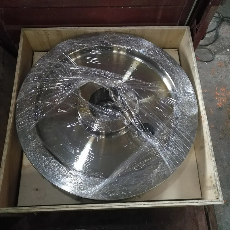 China Supplier Custom Forged Wheel Billet Crane Alloy Wheelscrane rail wheel