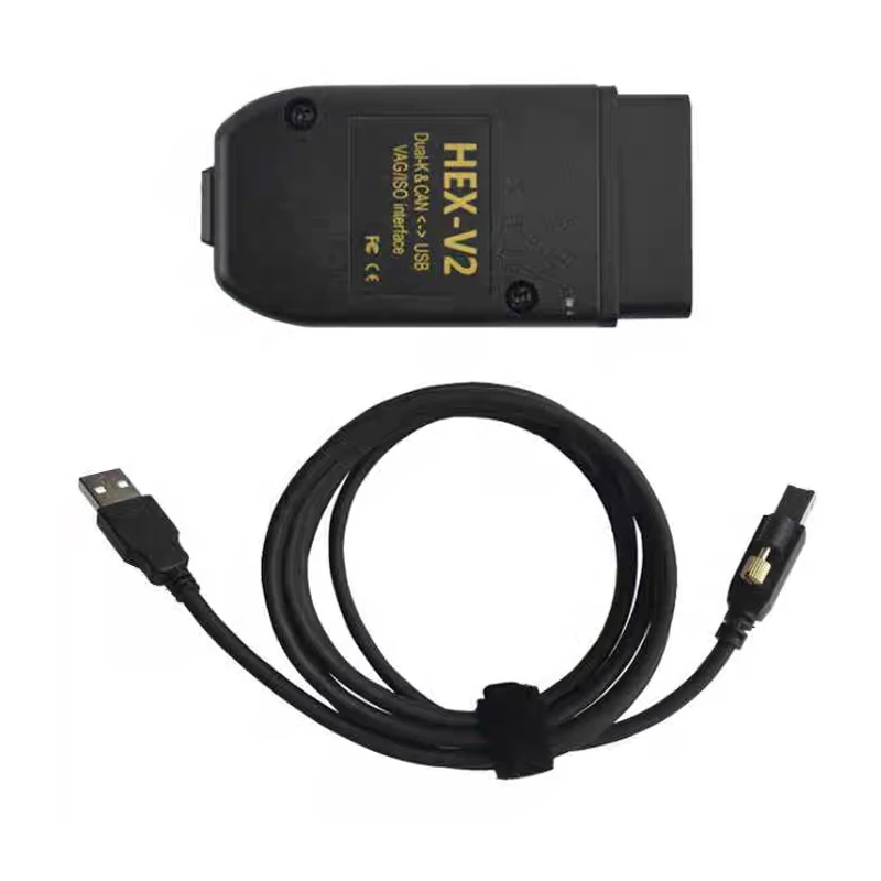 HEX-V2 USB-кабель для считывания автомобильных кодов поддержка диагностики VAG многоязычная Совместимость с Audi/VW инструмент ремонта автомобиля