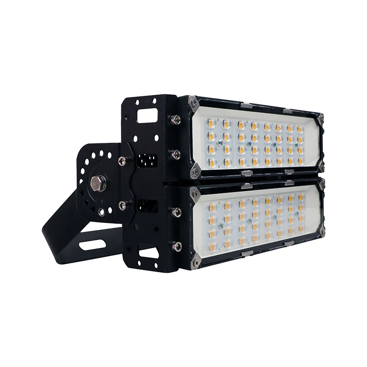 50W LED high bay lights module 160lm/w high efficiency tunnel light made of aluminum shell PC reflector led Stadium Flood Light