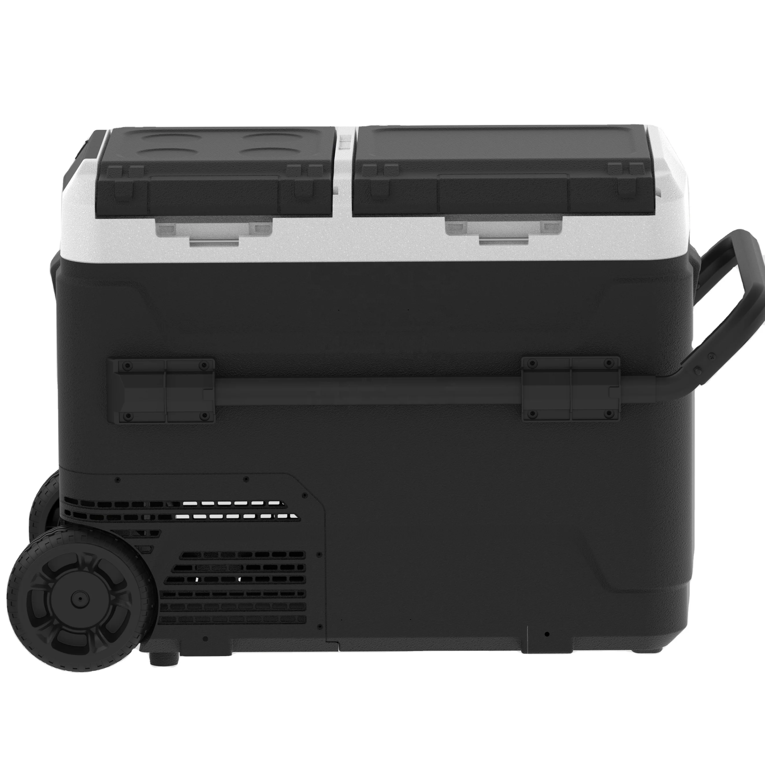 50l Dc 12 24v Compressor Car Fridge Portable Deep Freezer For Camping Yacht Travel Oem Shell Power
