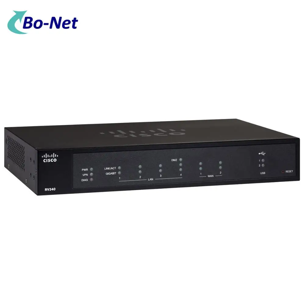 RV340-K9-CN предприятие гигабитный маршрутизатор VPN проводной RV340 двойной WAN + 4 порта LAN