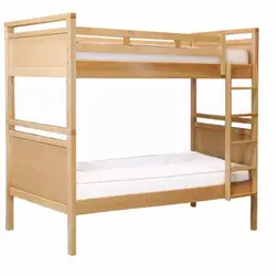high quality teen twin size single size king high and low solid beech oak bunk bed