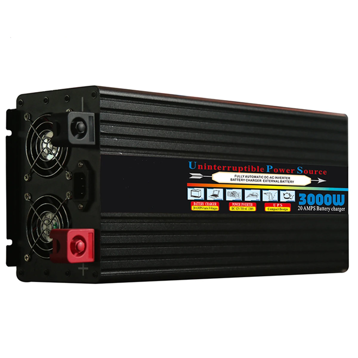 3000W 12V/24V/48V Modified Sine Wave Solar Inverter With UPS Function And Battery Charger
