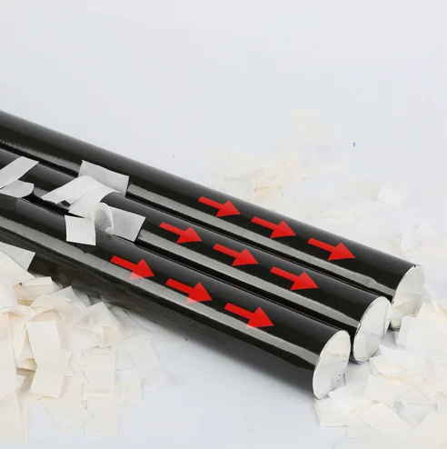 Shock wave Popper Biodegradable Confetti Cannon with Heart High Quality Wedding Party Print PEGASUS Metallic Power Item