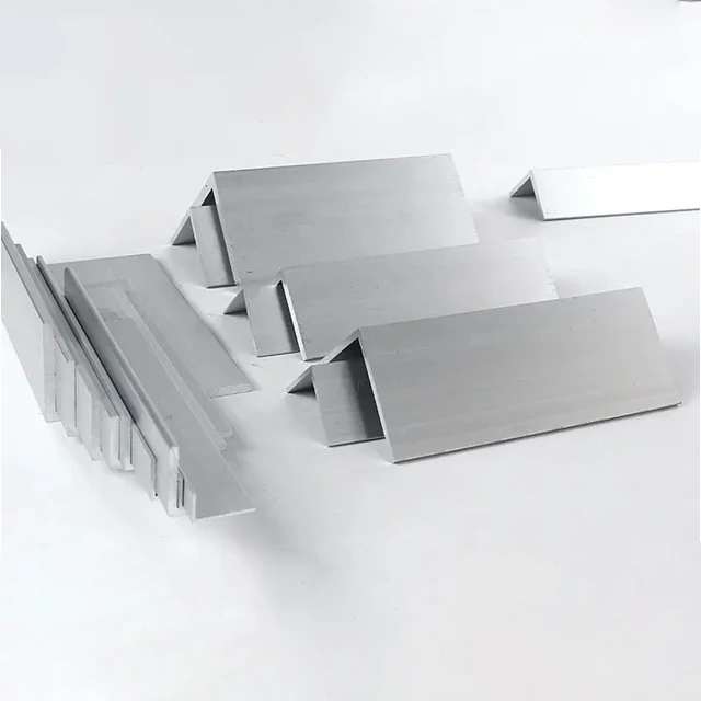 Поставщик промышленного алюминиевого экструзионного сплава/алюминиевый экструдированный L-образный профиль/экструдированный алюминиевый угловой стержень с завода