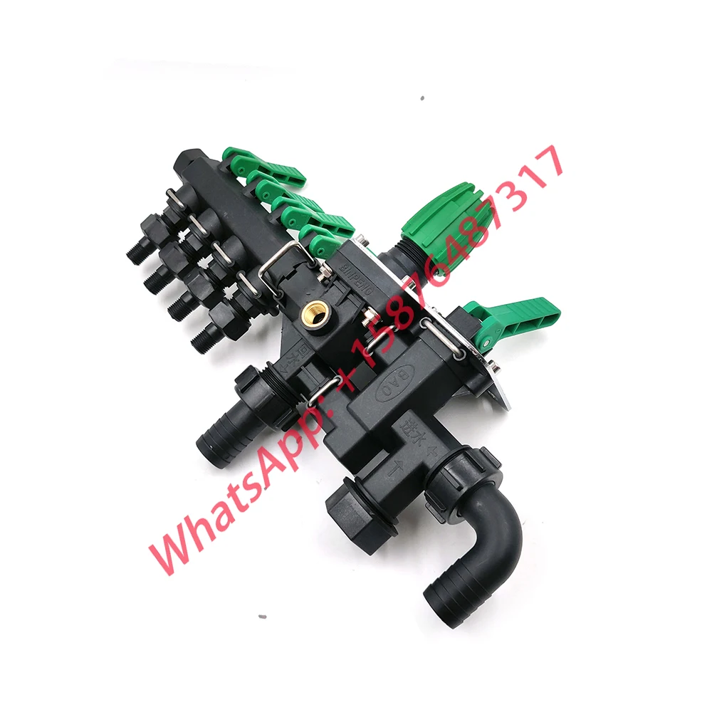 Hose Spliter Four Way Diverter Agricultural High Pressure Voltage Stabilizer Control Valve for Sprayer Connector Spliter