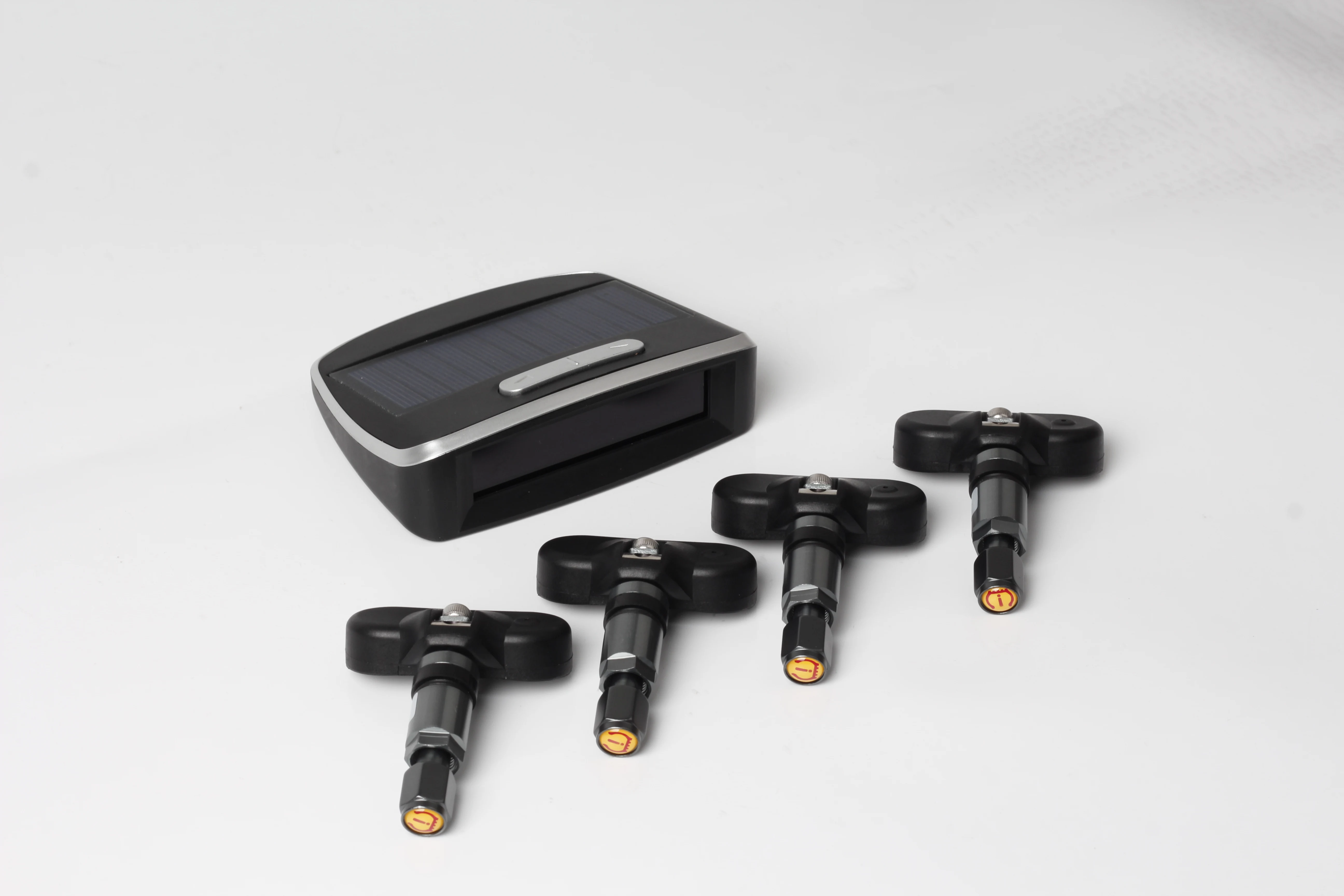 Автомобильный TPMS на солнечной энергии цветной дисплей программируемый универсальный