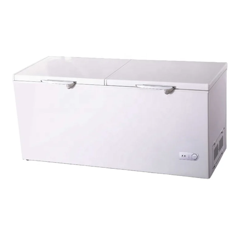 Морозильная камера Smeta 600 литров с двойной дверью, низким потреблением пищи