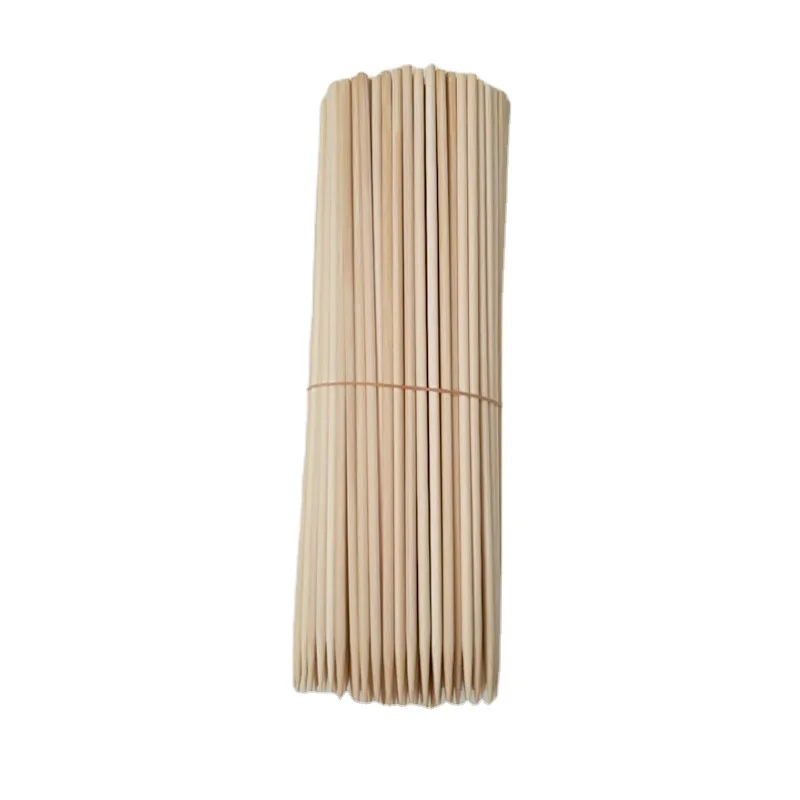 Natural Mao bamboo bbq need sticks cotton candy sticks wood square stick