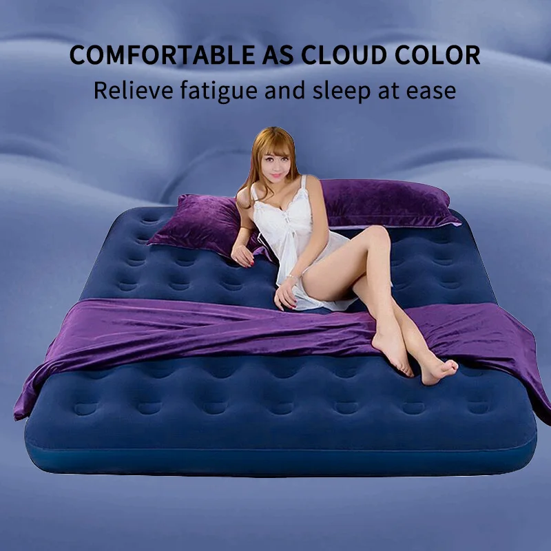 inflatable air bed mattress  Inflatable Air Car Beds Easy Carry Folding Air Mattress