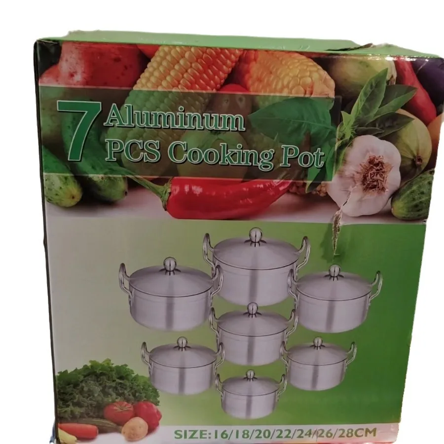 Pot sanding pot 7-piece set popular soup pot set 16/18/20/22/24/26/28 SET