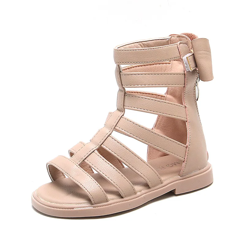 Summer Children Sandals Baby Girls Kids Candy Beach Shoes Girl Casual Roman Sandals