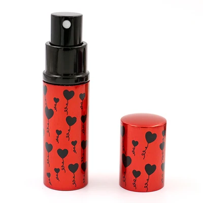 10ml  Atomized bubble Mist Spray Pump Aluminum Perfume Bottle Empty 10ml perfume atomizer